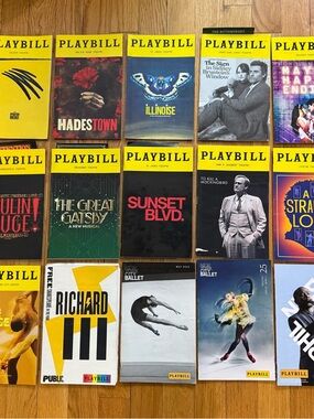 Playbill Bundle NYC